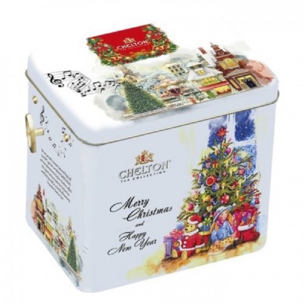 Чай Chelton Муз. шкатулка С Нов. Годом и Рождеством, 100г Чай Chelton Муз. шкатулка С Нов. Годом и Рождеством, 100г